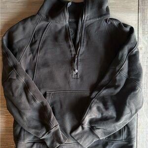 Women’s Lululemon Black Half-Zip Sweater